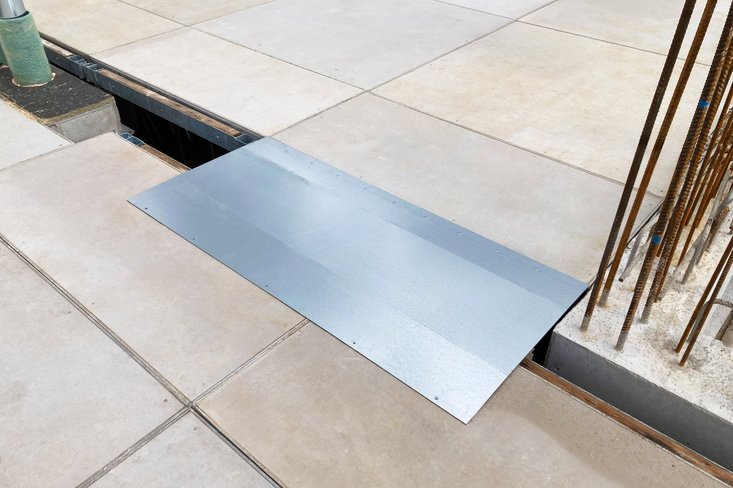 Eazyboard Ausgleich bei AluDEK Deckenschalung