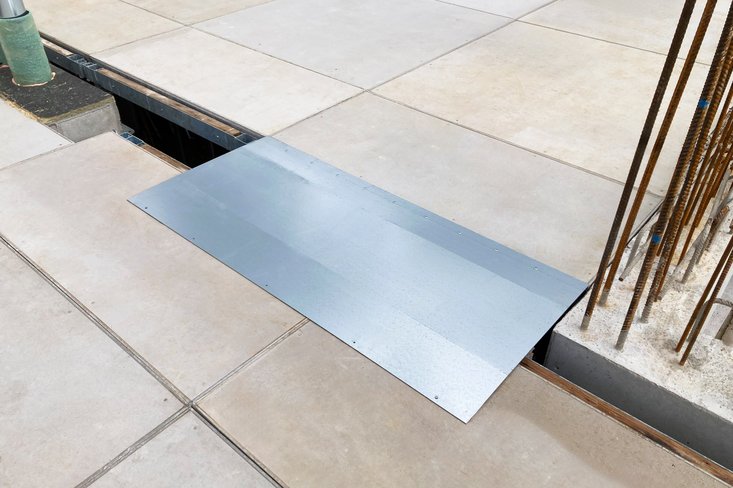 Eazyboard Ausgleich bei AluDEK Deckenschalung