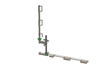 uni clamp horizontal vertical guard rail