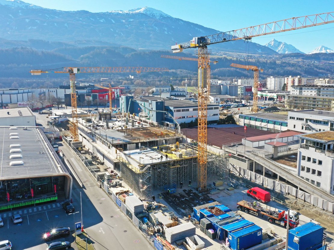 Neubau Lagerhalle My Place