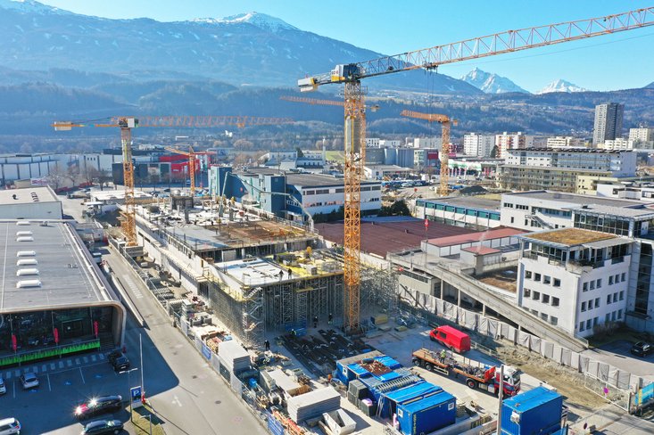 Neubau Lagerhalle MyPlace Selfstorage