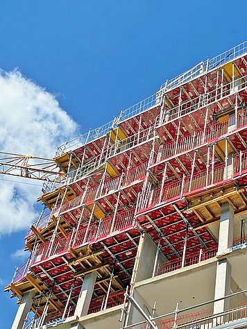Wohnbau Village im Dritten mit RINGER DEKplus Deckentisch