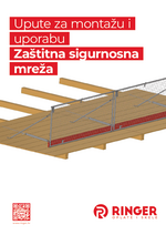 Upute Zaštitna sigurnosna mreža