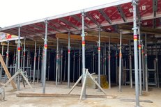 AluDEK Deckenschalung bei Wohnbauprojekt "Am Graben 4"
