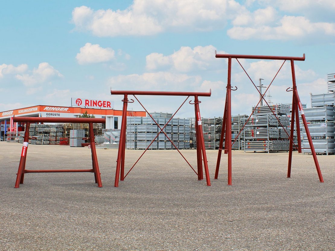 gerüstbock arbeitsböcke arbeitsstützen von ringer gmbh 