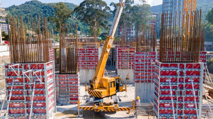 ST2000 Säulenschalung - Luxus Hotel Pontus Rotana Resort & Spa