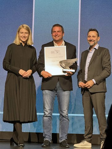 Cybersecurity Award Übergabe