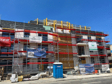 fassadengerüst bei mehrfamilienwohnanlage von ringer gmbh deutschland fassadengerüst bei mehrfamilienwohnanlage von ringer gmbh deutschland