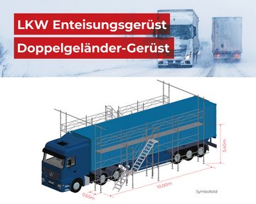 LKW Enteisungsgerüst