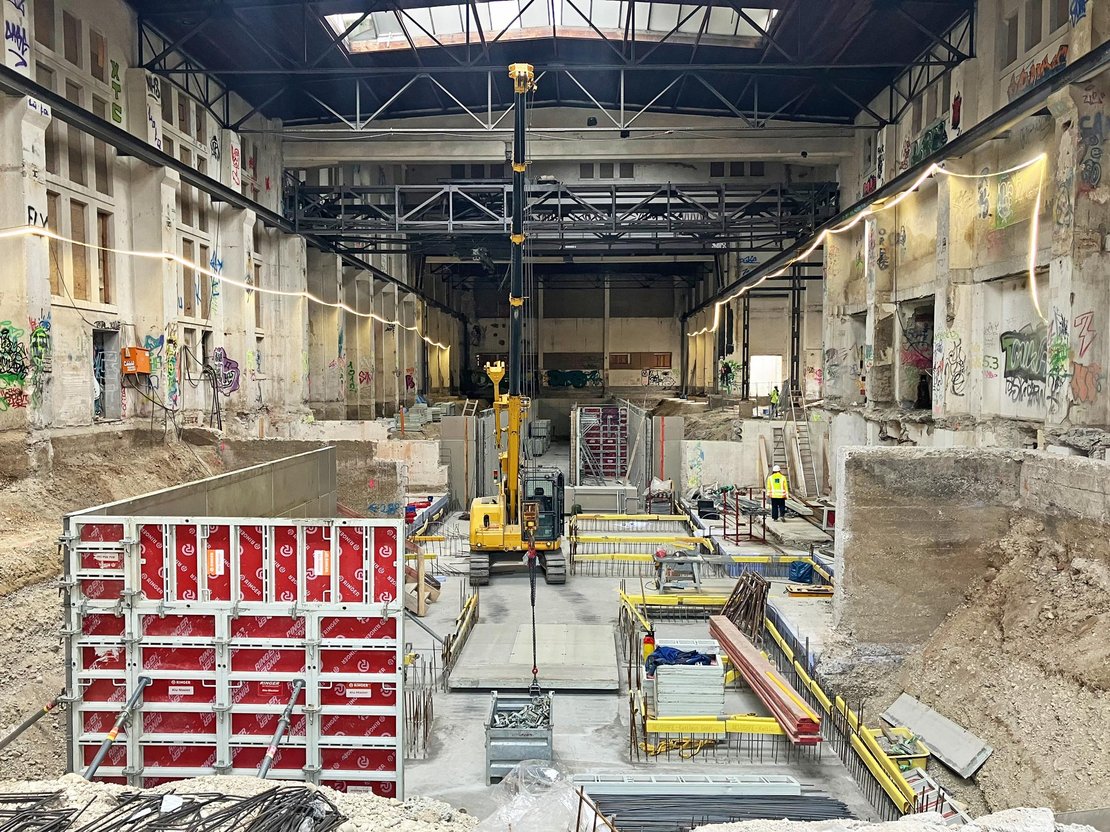 Kreativquartier München - Revitalisierung historischer Industriehallen