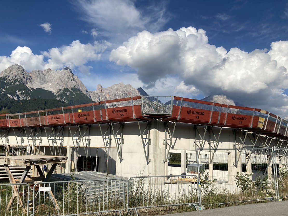 gewerbepark neubau von ringer gerüste und schalungen 