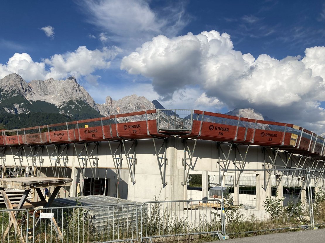 gewerbepark neubau von ringer gerüste und schalungen 