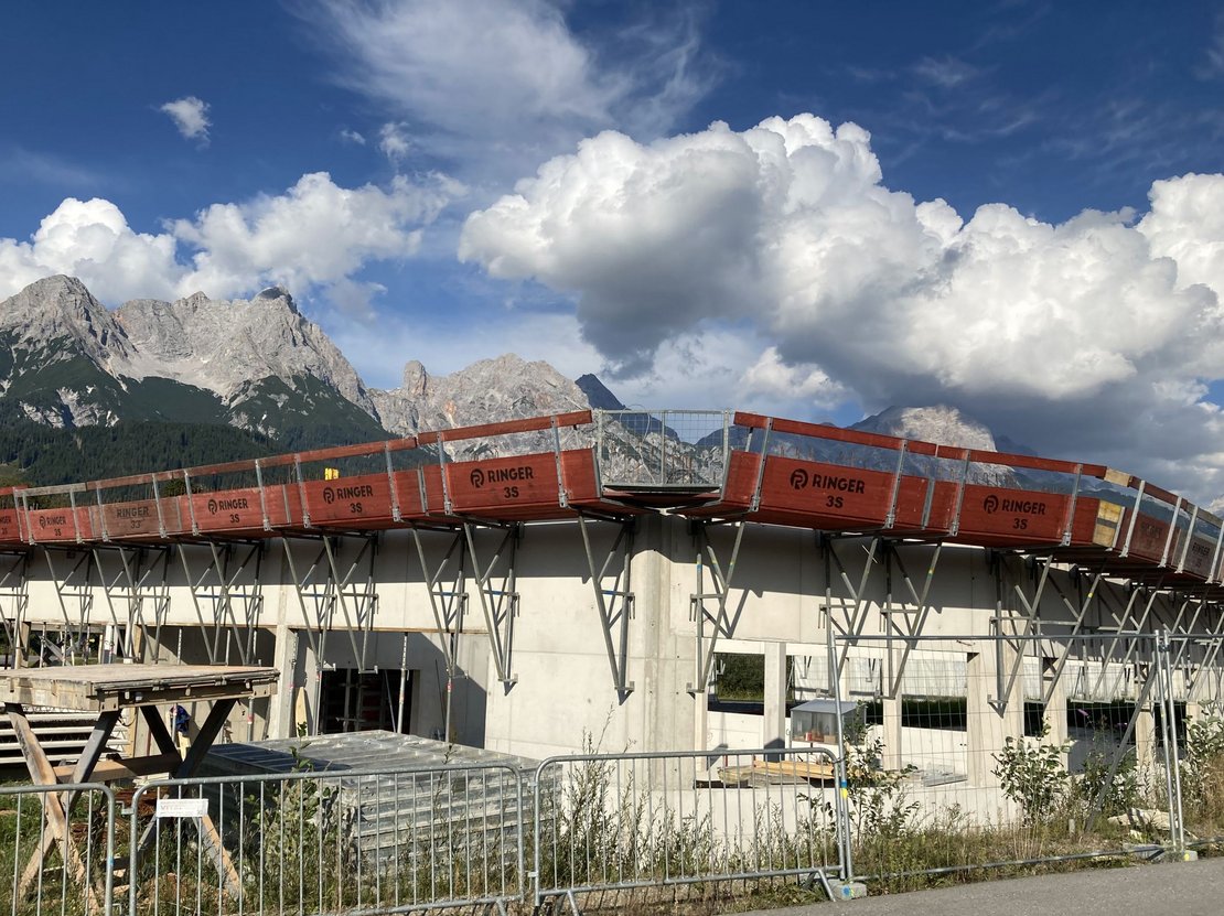 gewerbepark neubau von ringer gerüste und schalungen 