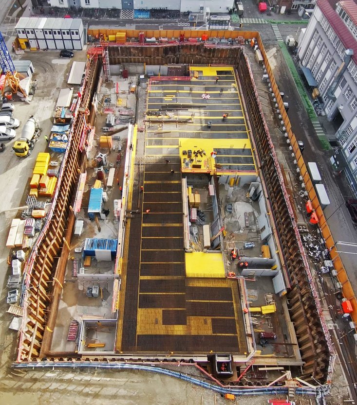 Rohbau mit RINGER Deckentisch