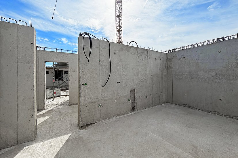 Wall Formwork for a construction project in Upper Austria