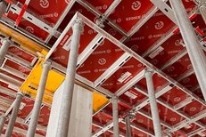 Ausgleich Schalung mit Schalungsplatte