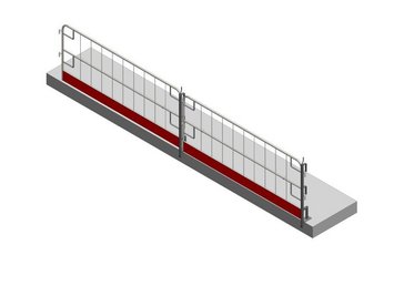Gitter Bruestungszwinge