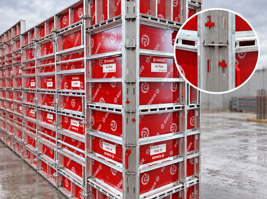 AL Plus Rahmenschalung Aluminium Eckelemente