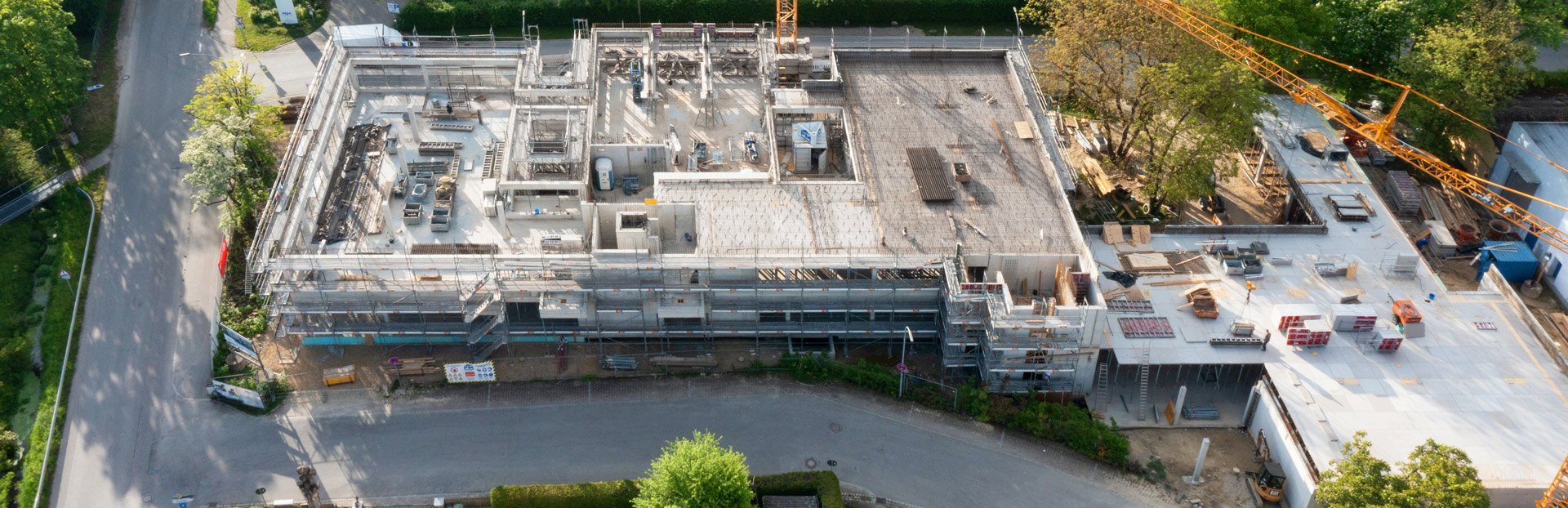 Project MIPA Essenbach in Landshut geschalt mit RIGNER Schalungslösungen