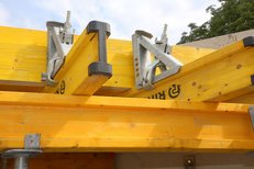 Guardrail clamps Flex slab formwork