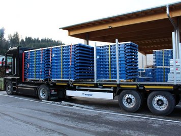 Transport Deckenschalung 