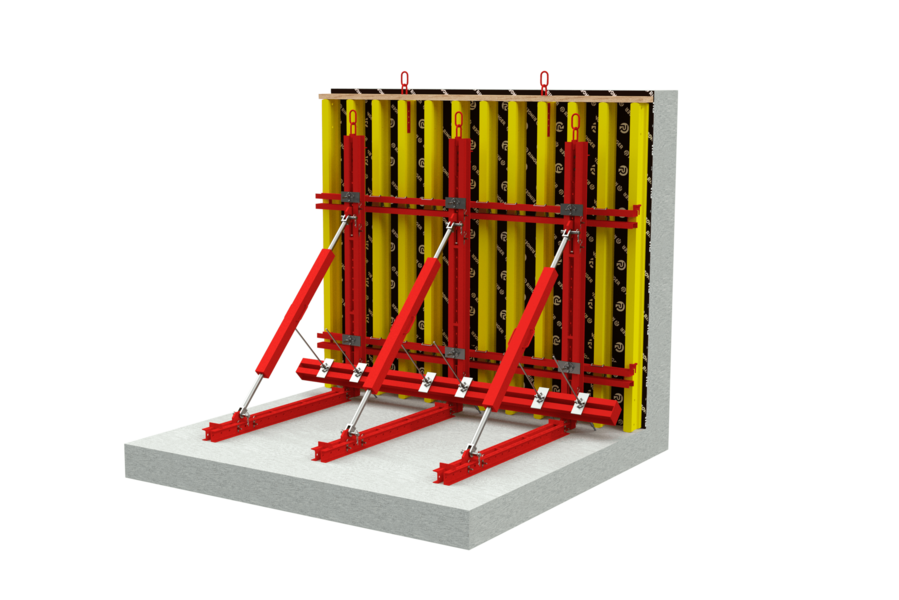 Einseitige Schalung mit FormKIT von RINGER