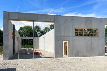 Top Sichtbetonqualität Außenansicht