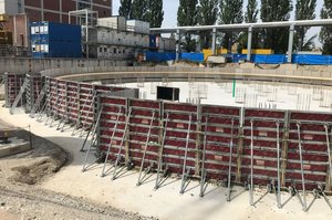 Wärmespeicher Fundamentschalung Stahl Master