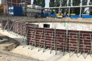 Wärmespeicher Fundamentschalung Stahl Master