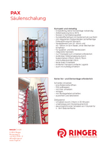 Brošura PAX oplata stupa