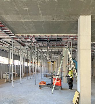 DEKmobil für effizientes Ausschalen des Deckentisches