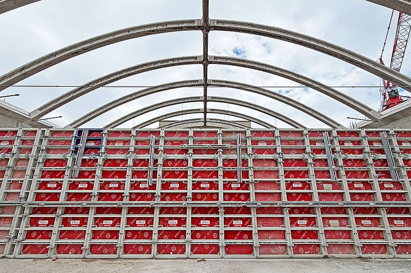 Alu Master Wandschalung - Kreativpark Tonnenhalle in München