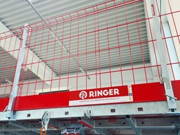 Seitenschutz am Deckenrand