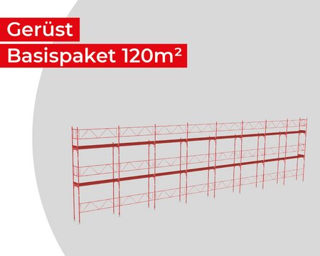 Gerüst Basispaket 120m²