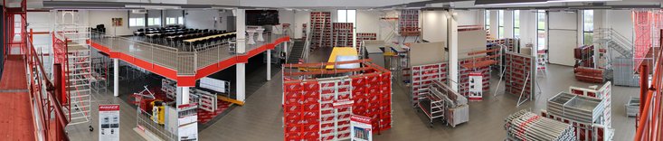 Ausstellungszentrum Innenansicht