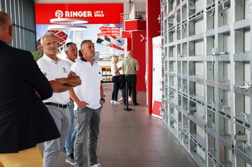 Schalung in der RINGER Ausstellungshalle