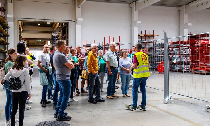 Werksführung im Zuge des 80 Jahre Jubiläumsfeier