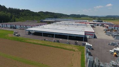 Neue Produktionshalle in Regau