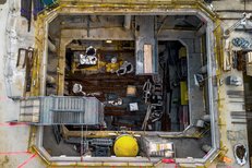 RINGER Ausfahrbühne Baustelle MedUni Campus Mariannengasse