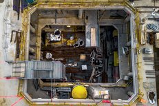 RINGER Ausfahrbühne Baustelle MedUni Campus Mariannengasse 
