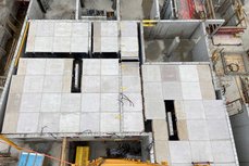 AluDEK slab formwork for residential project