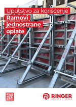 Uputstvo Ramovi jednostrane oplate
