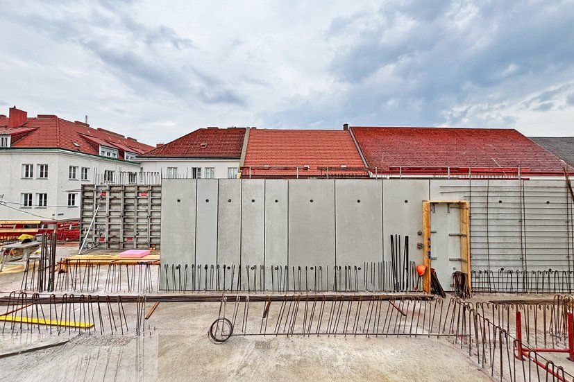 Construction of a wall panel with Master PRO elements