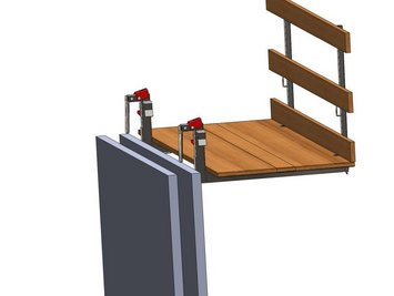 Buehne zum betonieren