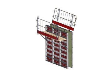 formwork console railing holder side guard