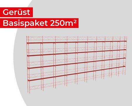 Gerüst Basispaket 250m²