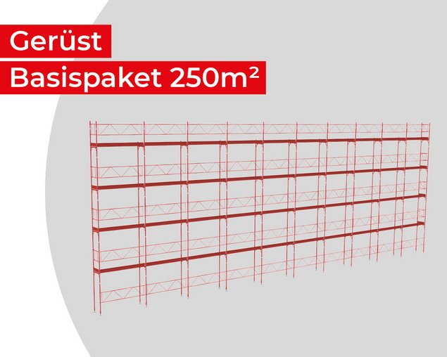 Gerüst Basispaket 250m²
