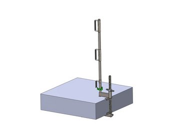 Montage am Deckenrand 