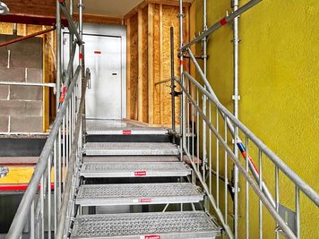 Individuelle Übergänge für jede Etage