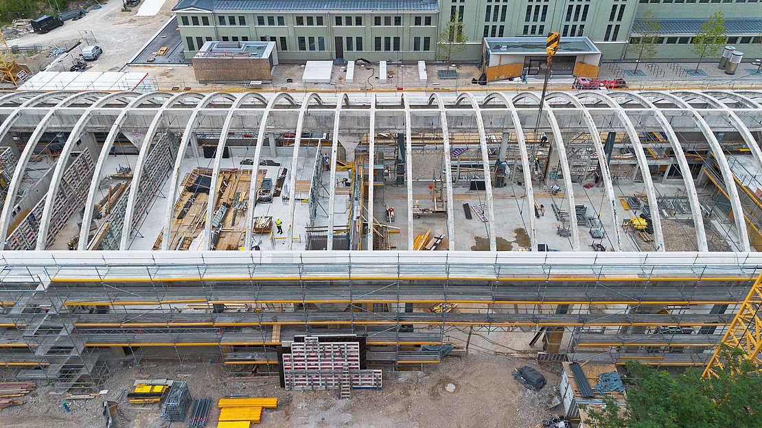 Tonnenhalle München - Probat Bau AG